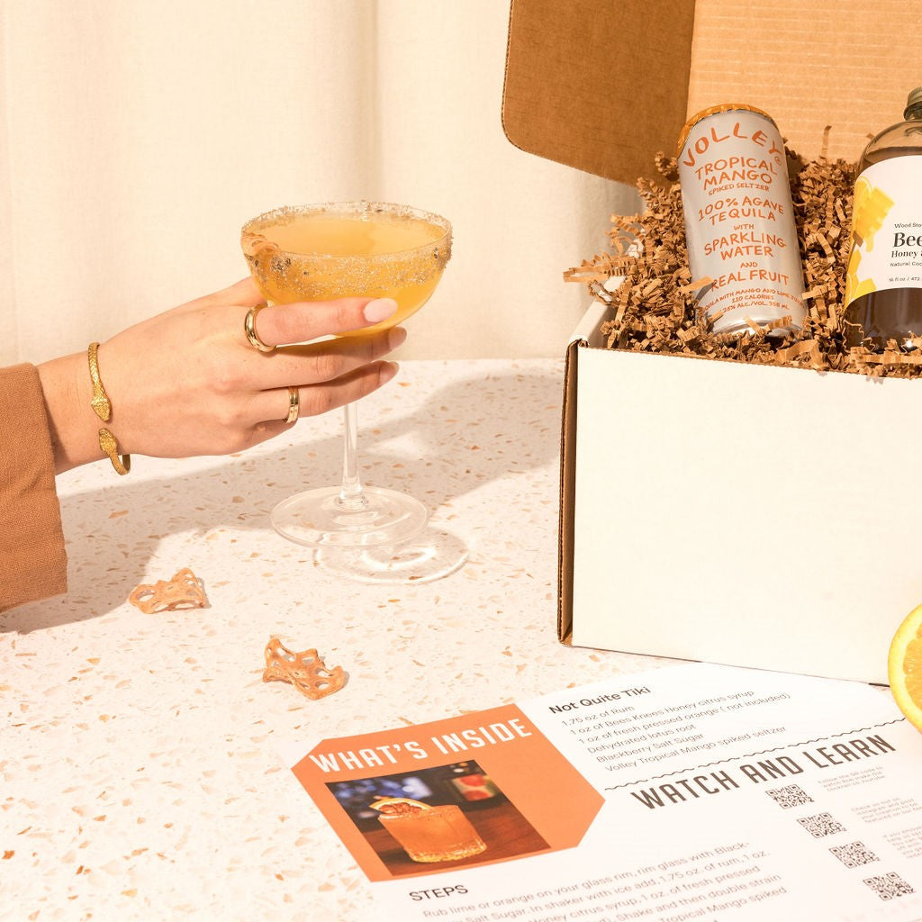 Rum, Citrus & Mango Cocktail - American Cocktail Club