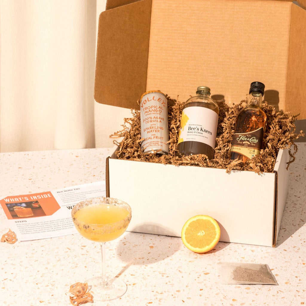 Rum, Citrus & Mango Cocktail - American Cocktail Club