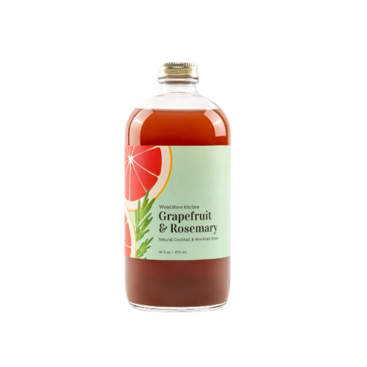 Wood Stove Kitchen Grapefruit Rosemary  16oz - American Cocktail Club